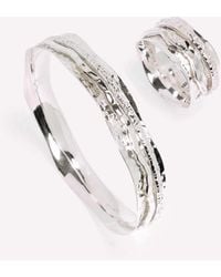 Charlotte's Web Jewellery - Aura Zen Spinning Ring & Bangle Gift Set - Lyst