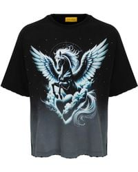 Je Te Veux - Fantastica Winged Horse Printed T-Shirt - Lyst