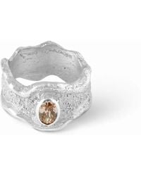 Saras Fine Jewellery - Elara Ring - Lyst