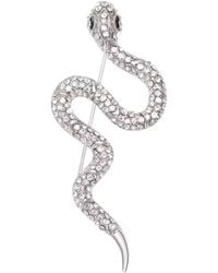 Chanel Joan Elkayam - Crystal Snake Brooch - Lyst