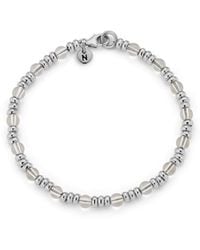 Nellou Jewellery - Rock Crystal Gem Bracelet Birthstone April Sterling - Lyst