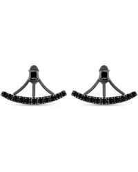 SALLY SKOUFIS - Complete Ear Jacket With Made Cz Diamond Stimulant - Lyst