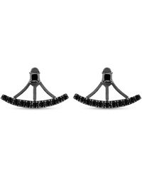 SALLY SKOUFIS - Complete Ear Jacket With Made Cz Diamond Stimulant - Lyst
