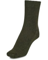 tirillm - Kaja Socks- Moss - Lyst