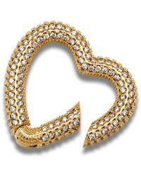 Jaredjamin - Heart Pavé Clicker Clasp - Lyst