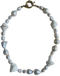 Miss May the Brand - Neutrals For Heaven's Sake Necklace - Lyst