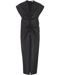 The Summer Edit - Remi Luxe Linen Drawstring Dress - Lyst