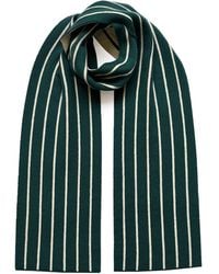 INGMARSON - Thin Stripe Wool & Cashmere Scarf - Lyst