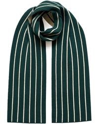 INGMARSON - Thin Stripe Wool & Cashmere Scarf - Lyst