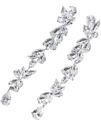 Chanel Joan Elkayam - Long Drop Crystal Dangle Earrings - Lyst