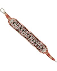 Artisan - Tourmaline & Diamond Silk Bracelet - Lyst