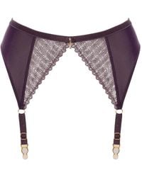 BonBon Lingerie - Harmony Suspender Belt - Lyst