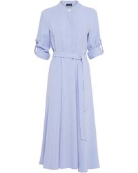 James Lakeland - Roll Sleeve Midi Dress Lilac - Lyst