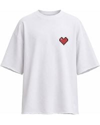 mysimplicated - Oversized Cotton T-Shirt Love W - Lyst