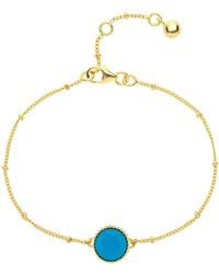 Auree - Barcelona December Turquoise Birthstone Bracelet - Lyst
