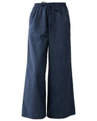 REISTOR - Wide-Leg Drawstring Pants With And Stripes - Lyst