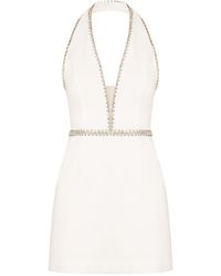 Tia Dorraine - Tender Love Crystal-Embellished Mini Dress - Lyst