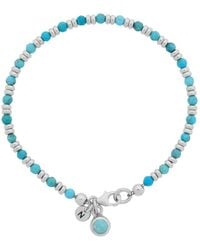 Nellou Jewellery - Linear December Birthstone Bracelet Sterling - Lyst