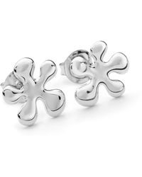Lucy Quartermaine - Solid Sterling Large Splash Studs - Lyst