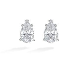 Shabella Nyc - Classic Crystal Tear Drop Earrings - Lyst