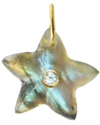 KAMARIA - Star Fish Gemstone Pendant With Topaz - Lyst