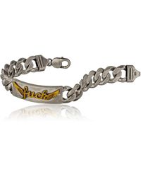 Cartography - Flying Fuck Identification Bracelet - Lyst