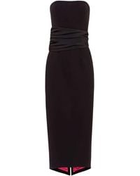 Tia Dorraine - Closer To Love Midi Dress With Detachable Satin Belt - Lyst