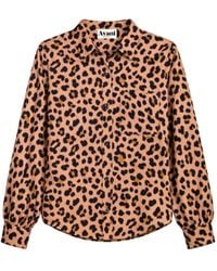 AVANI Apparel - Neutrals Kauri Shirt Leopard - Lyst