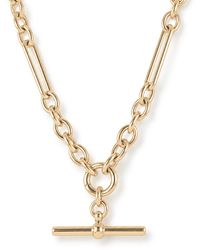 Hye Jane Jewelry - Kin T-Bar Necklace With Simone Chain - Lyst