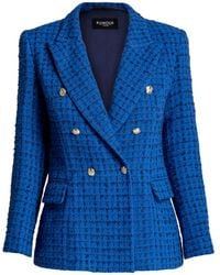 Rumour London - Cambon Wool-Blend Boucle Tweed Blazer - Lyst