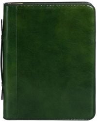 Time Resistance - Leather Portfolio With Binder - Lyst