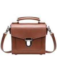 Zatchels - Handmade Leather Sugarcube Plus Handbag - Lyst