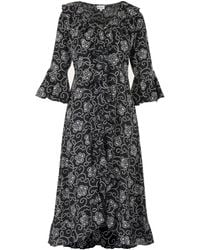 At Last - Felicity Midi Dress - Lyst