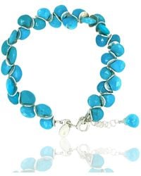 Lori Kaplan Design - Sleeping Beauty Signature Sterling Bracelet - Lyst