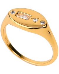 Zynnia Collective - Signet Ring - Lyst