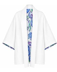 Lumina Eligma - The Duality Linen Reversible Jacket - Lyst