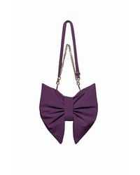 RainSisters - Bow Clutch Purse - Lyst