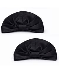 Hi Silk - Set Of Two Double-Layer Silk Bonnets - Lyst