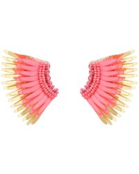 Mignonne Gavigan - Micro Madeline Earrings Peach Neon Orange - Lyst