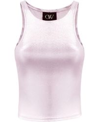 OW Collection - Nina Sleeveless Top - Lyst