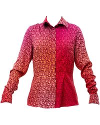 Maison Bogomil - Fitted Shirt With Original Print - Lyst