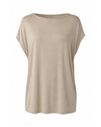 Conquista - Relaxed Boat-Neck Jersey Top - Lyst
