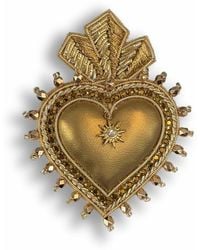 VETKA - Heart Brooch – Golden Secret - Lyst