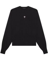 PLACE OF ELMS - Long-Sleeve Lower Print T-Shirt - Lyst