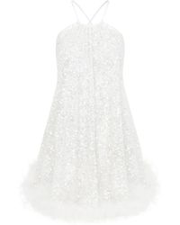 NAZLI CEREN - Yvonne Sequin Mini Dress - Lyst