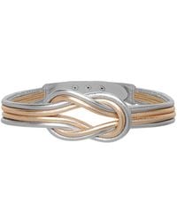 BeltBe - Knot Leather Belt - Lyst