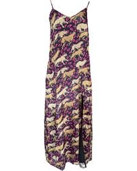 Any Old Iron - Wild Cheetah Long Dress - Lyst