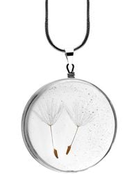 Laura Daili - Neutrals Glass Pendant A Wish - Lyst