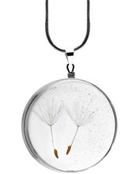 Laura Daili - Neutrals Glass Pendant A Wish - Lyst