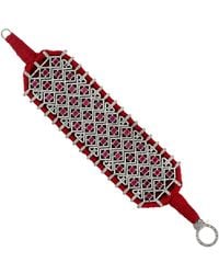 Artisan - Ruby & Diamond Statement Bracelet - Lyst